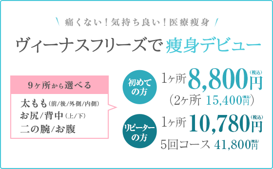 ヴィーナスフリーズキャンペーン